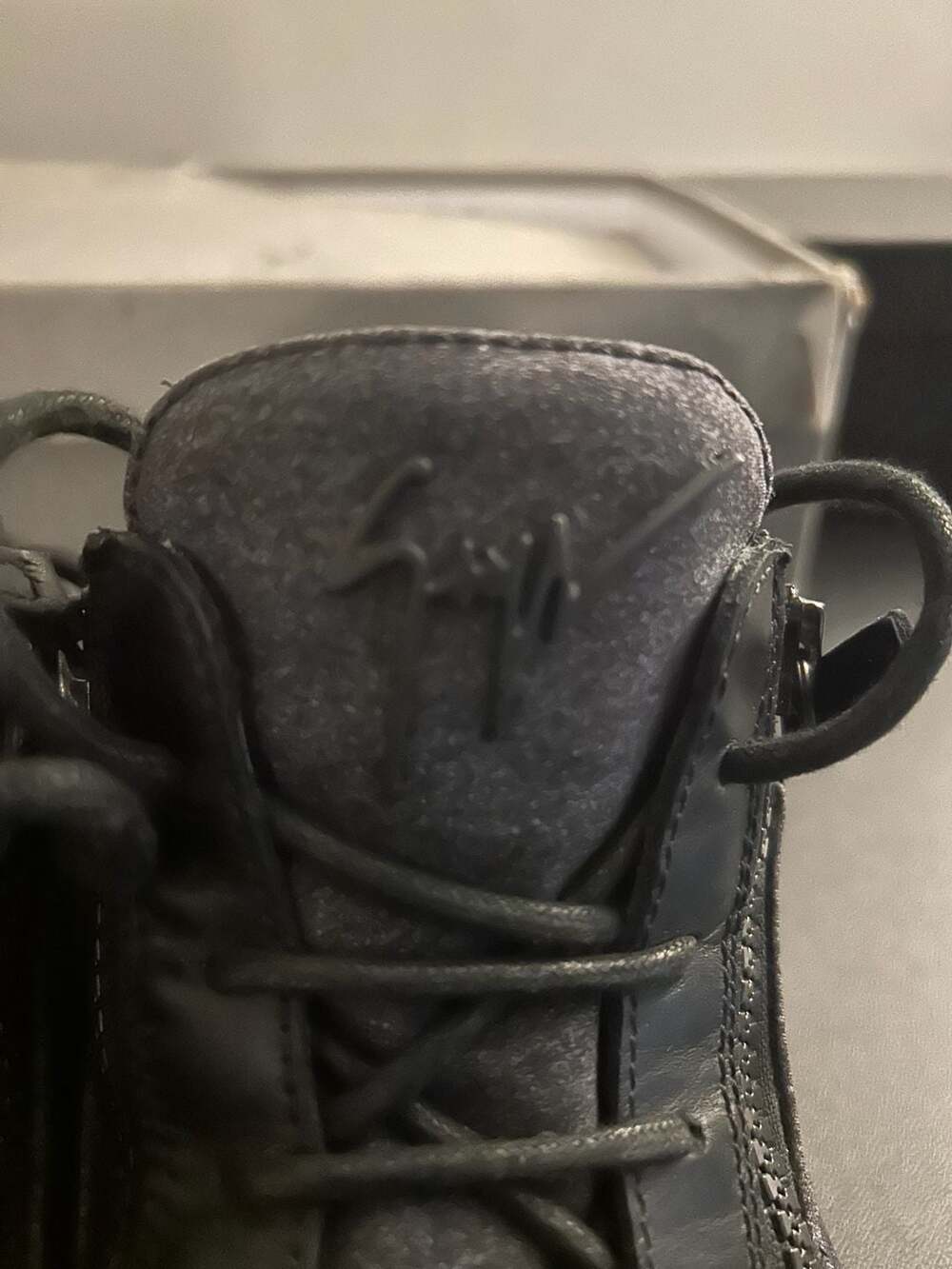 Giuseppe Zanotti Kriss Mid-Top Sneakers Black Size 44